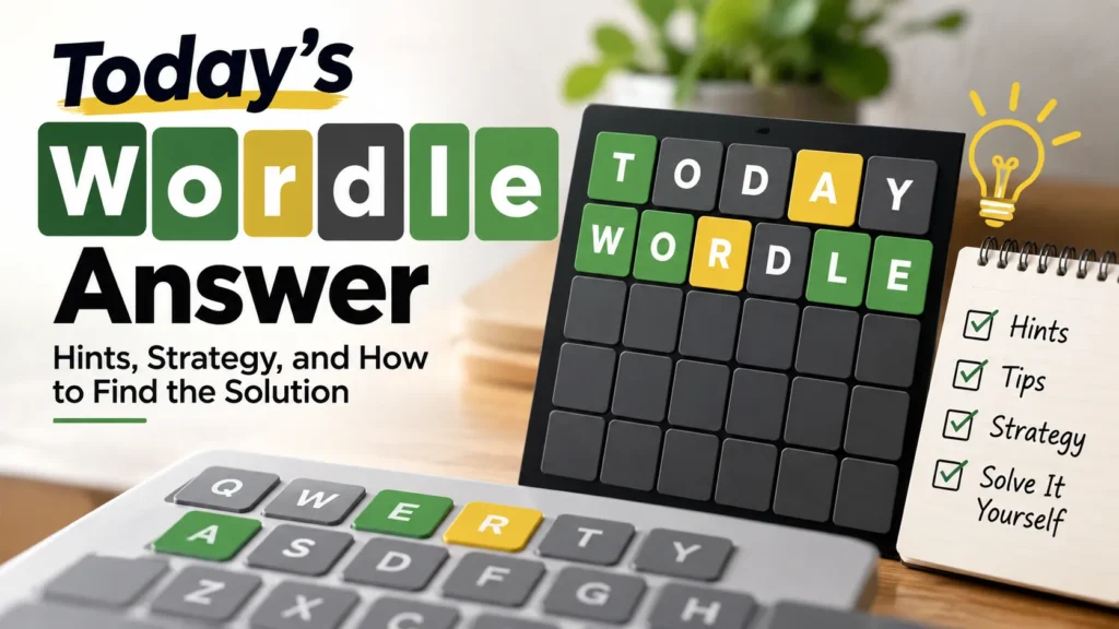 Wordle Answer Today: Hints, Strategy, and How to Find the Solution Wordle Answer Today